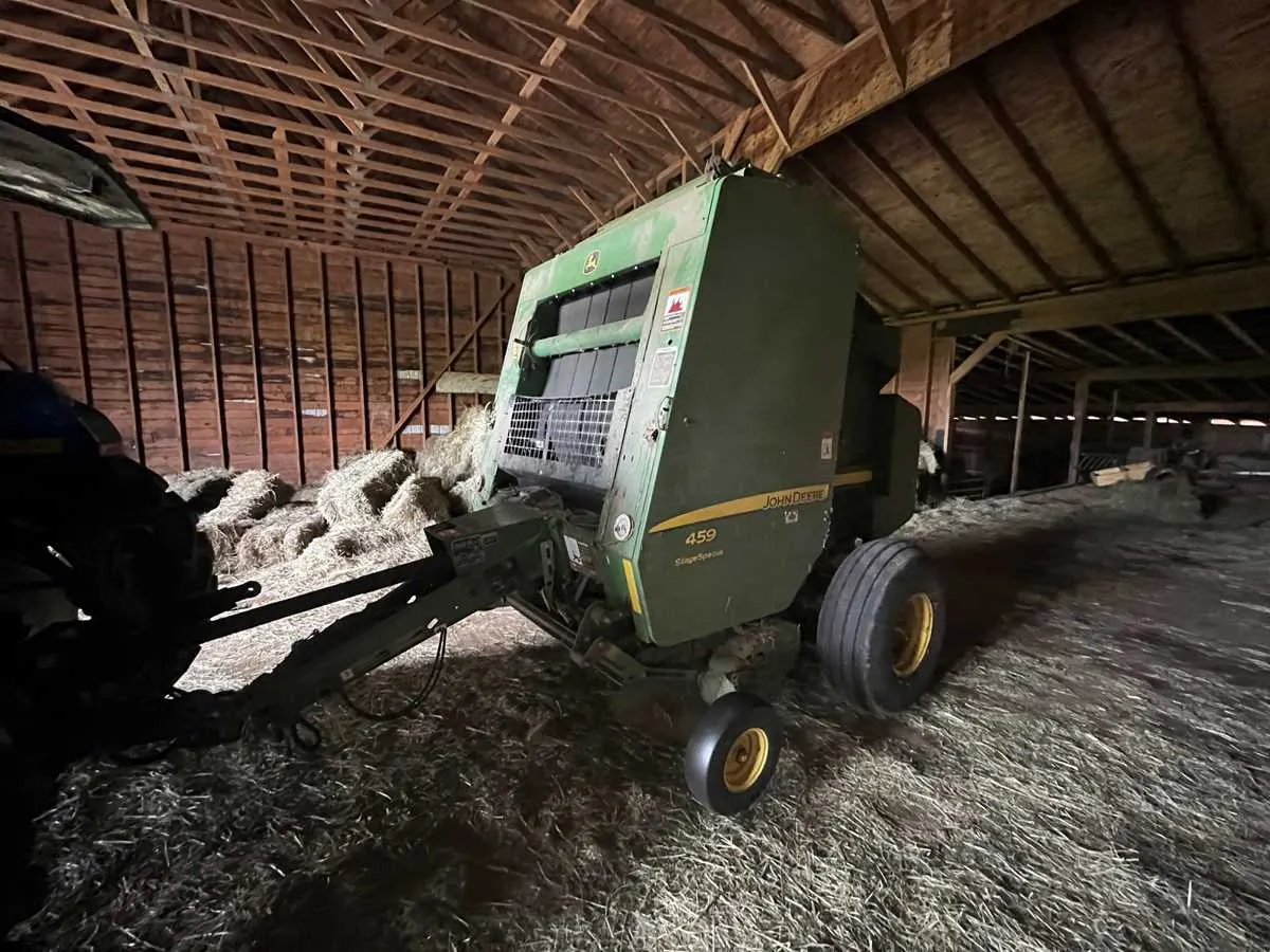 john deere 459 round baler specs