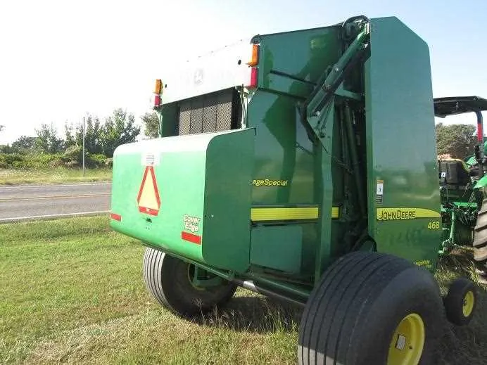john deere 468 square baler specs