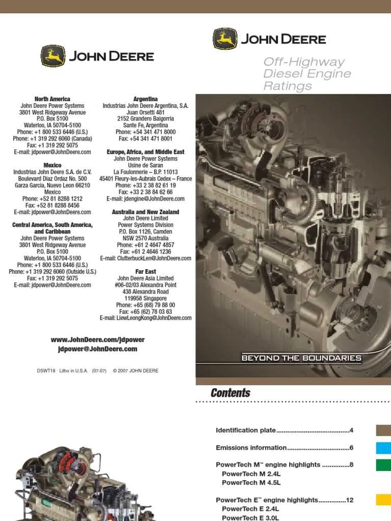 john deere 5030 specs