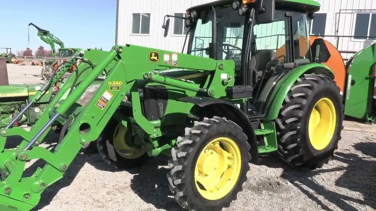 john deere 5055e with loader specs