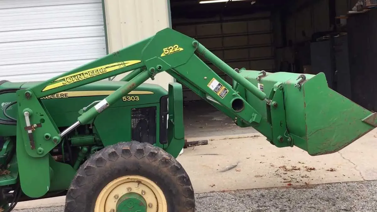 john deere 522 loader specs