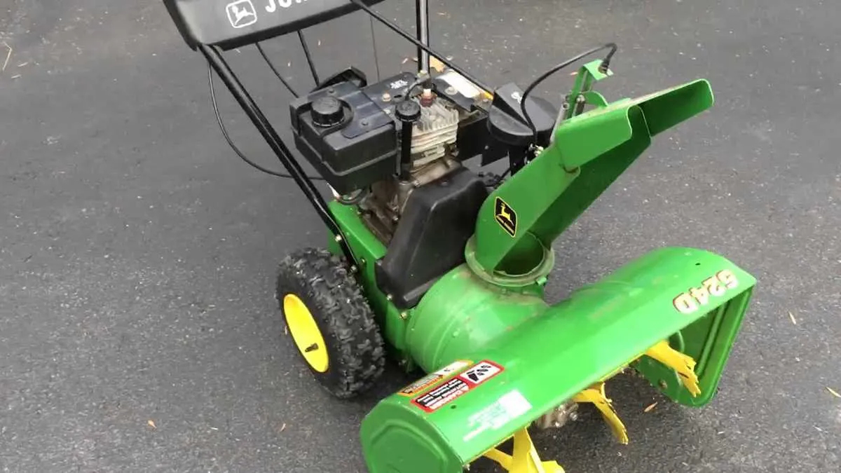 john deere 524 snowblower specs