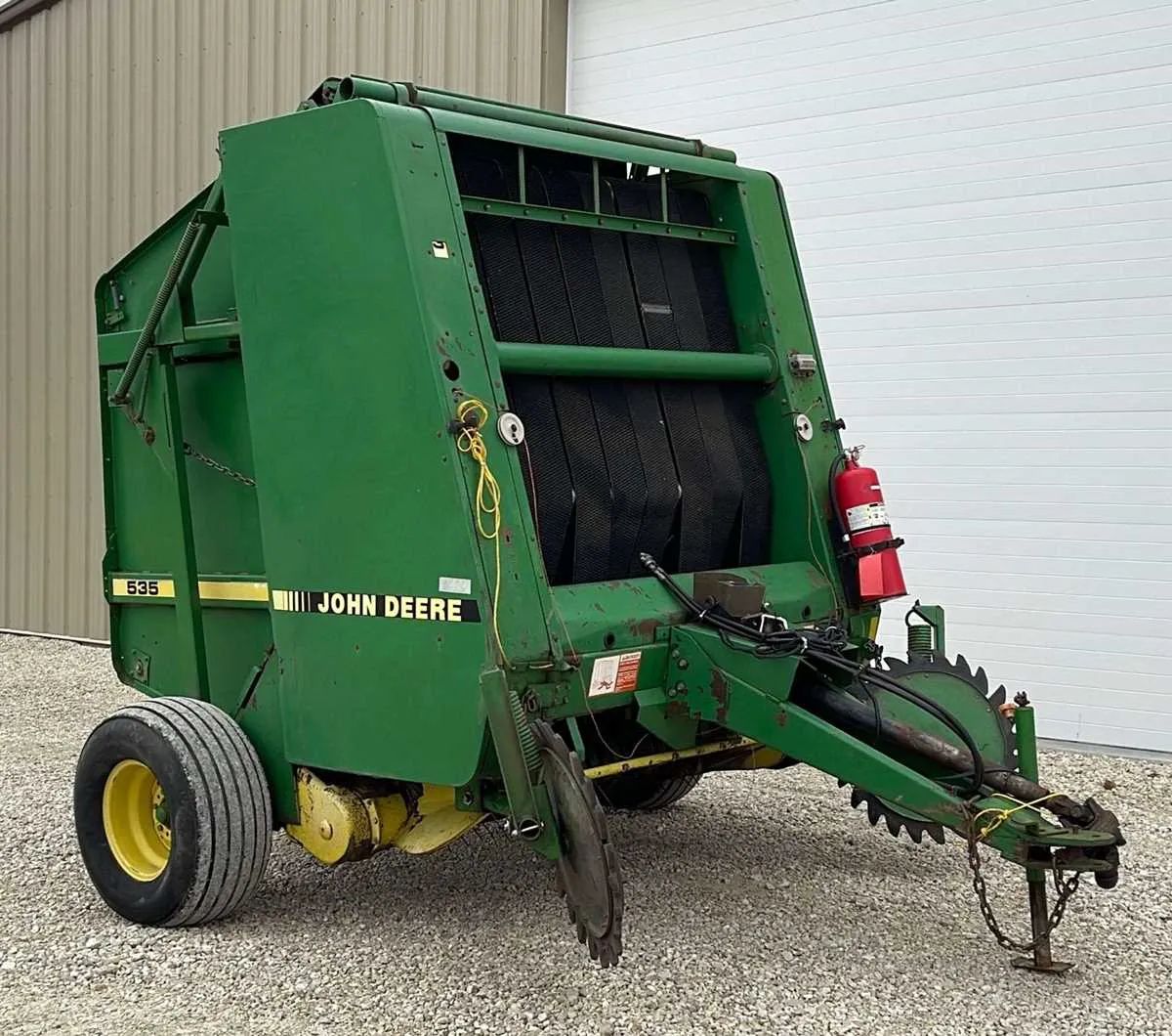 john deere 535 round baler specs