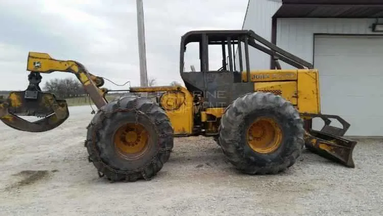john deere 540b grapple skidder specs