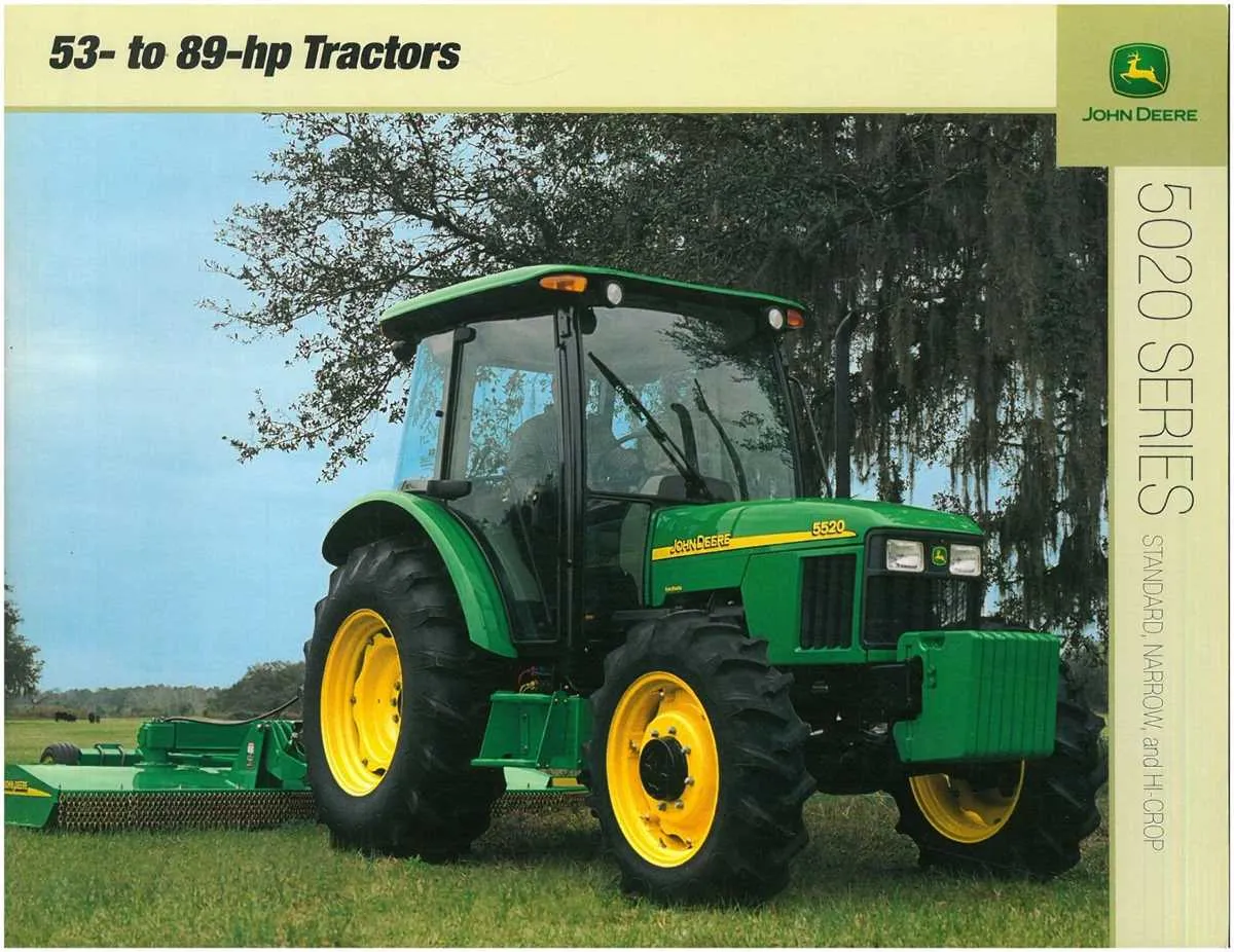 john deere 5520 specs