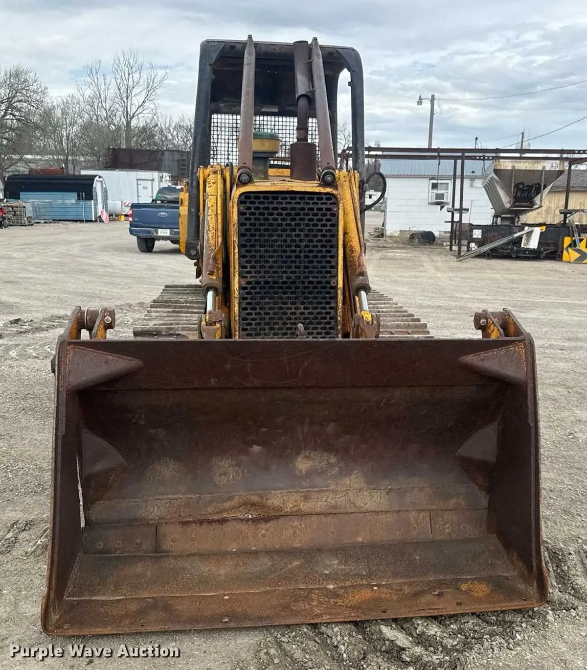 john deere 555a crawler loader specs
