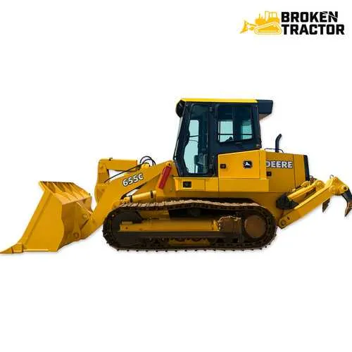 john deere 555g crawler loader specs