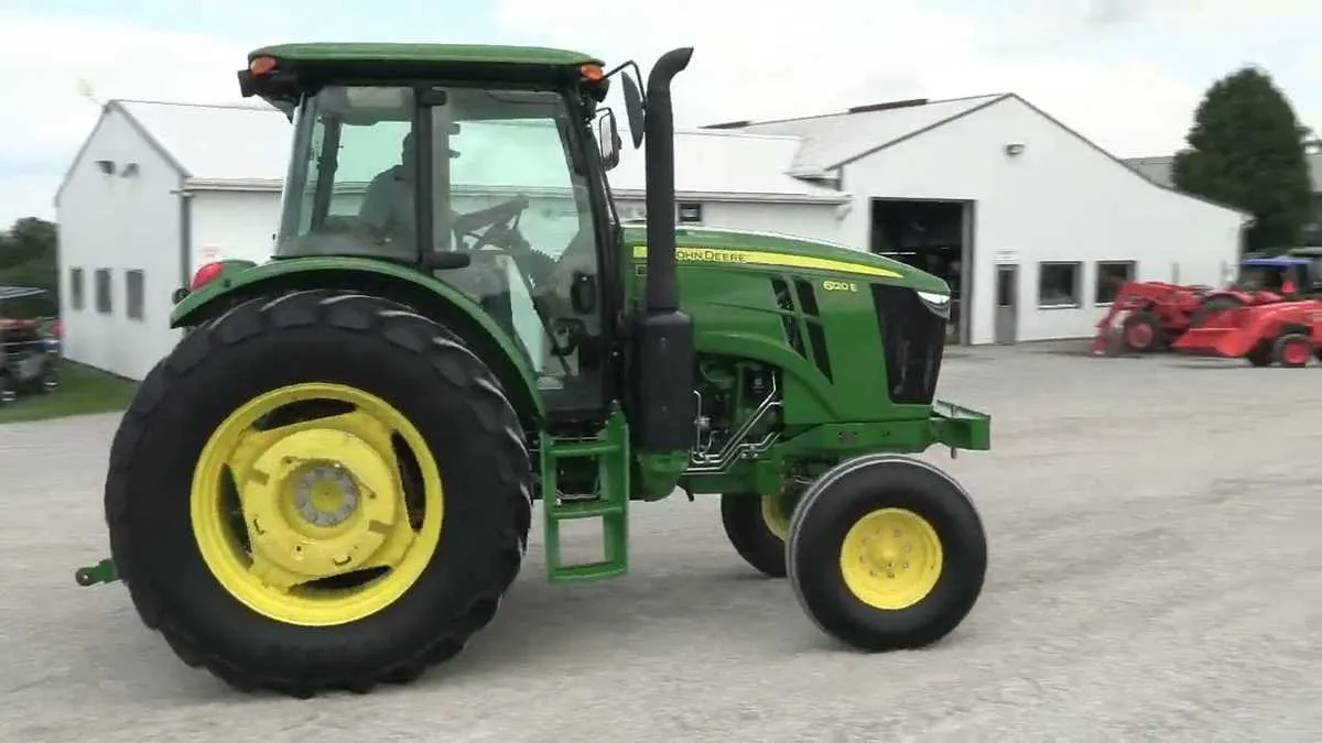 john deere 6120e tractor specs