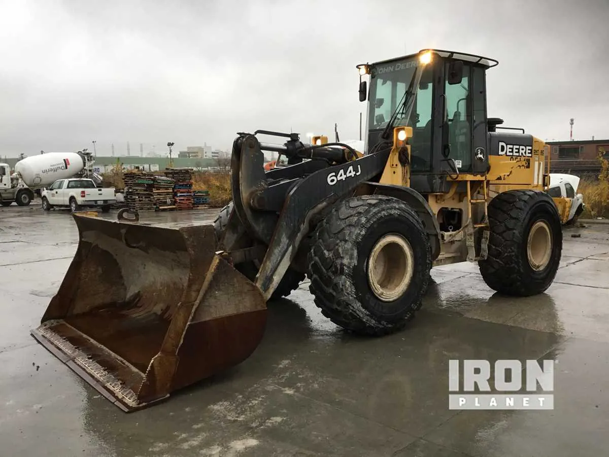 john deere 644j loader specs