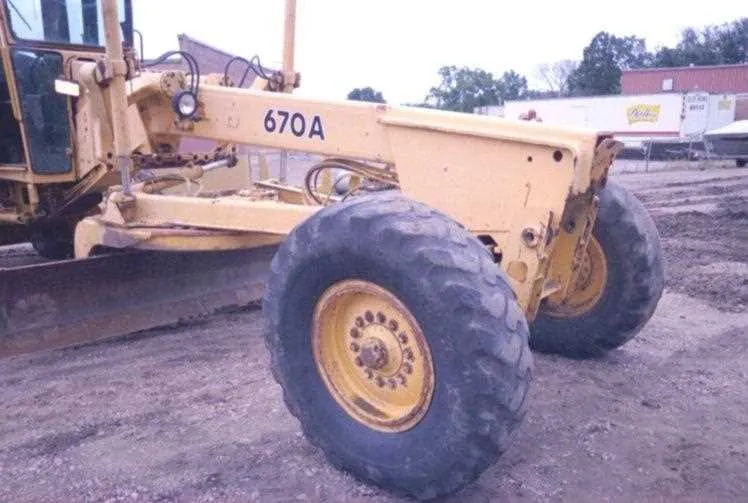 john deere 670a specs