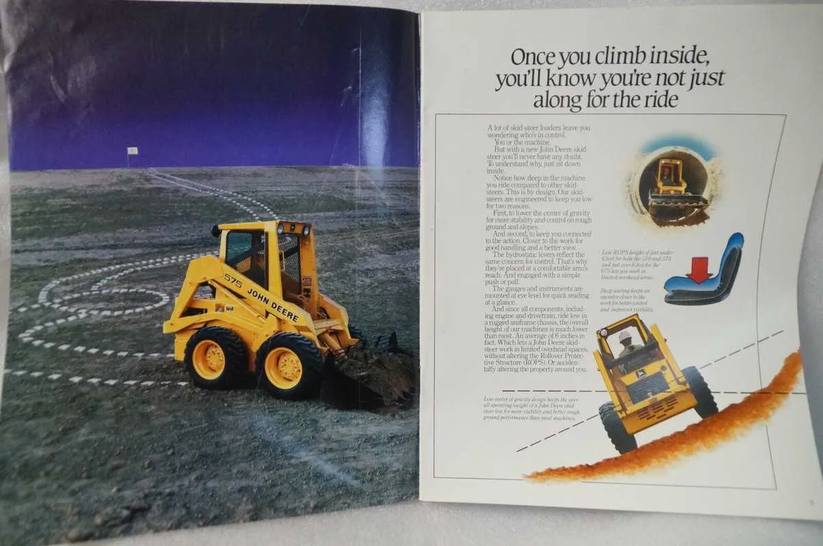john deere 675 skid steer specs