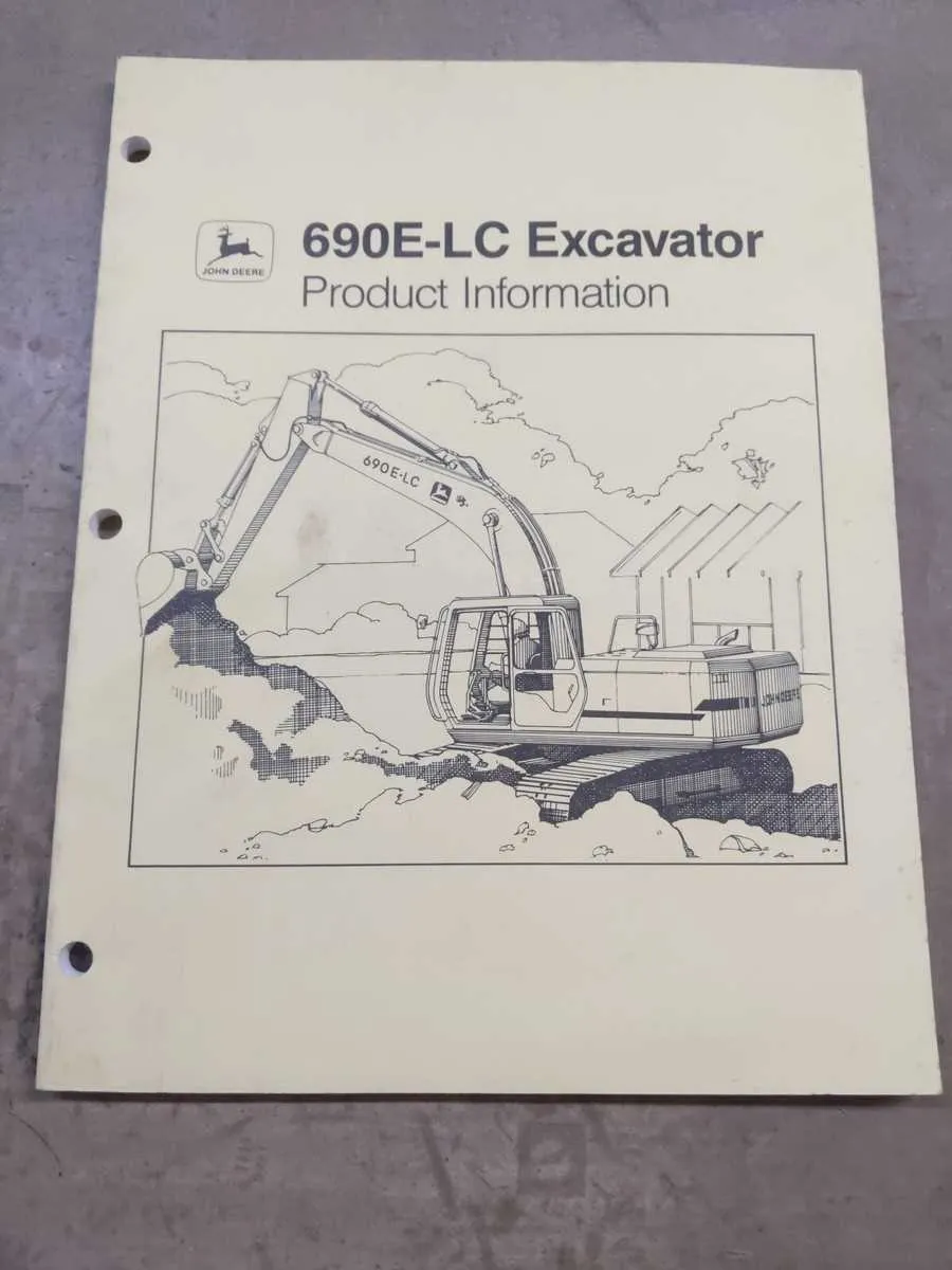john deere 690e excavator specs