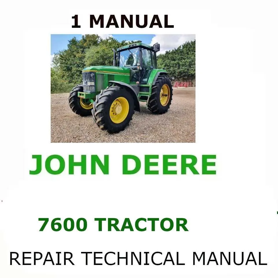 john deere 7600 specs