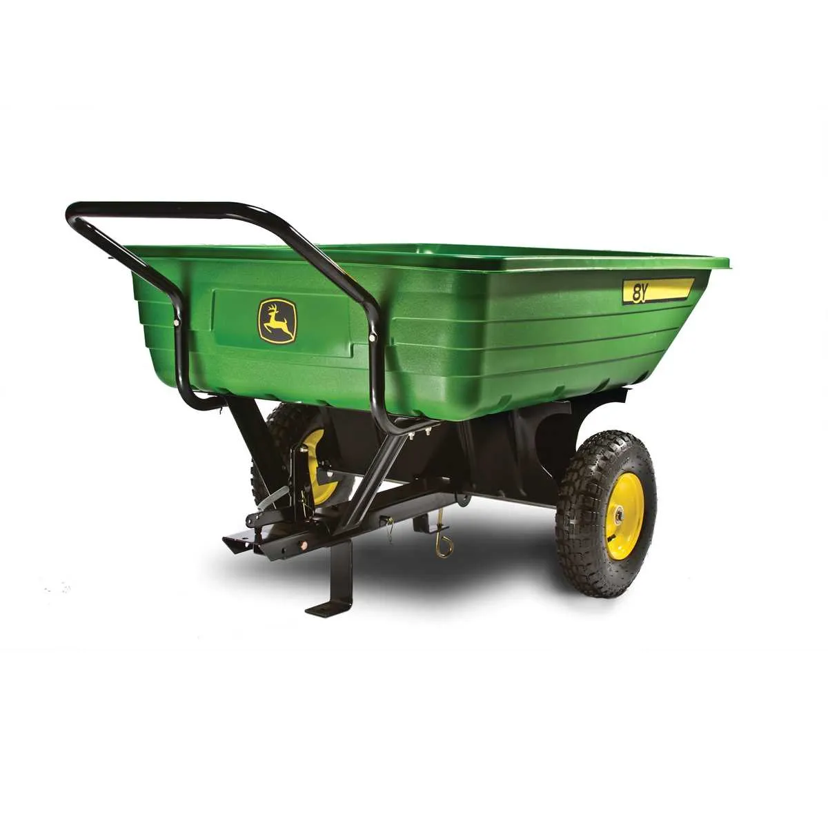 john deere 8 cu ft poly cart specs