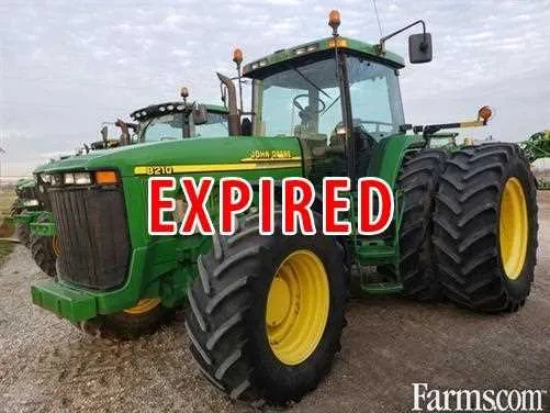 john deere 8210 tractor specs