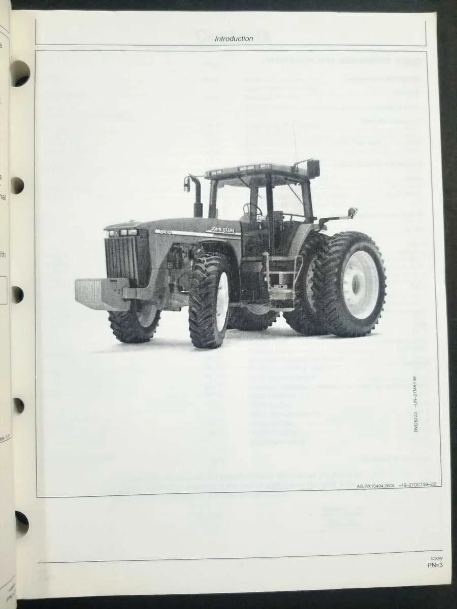 john deere 8310 specs john deere 8310 specs