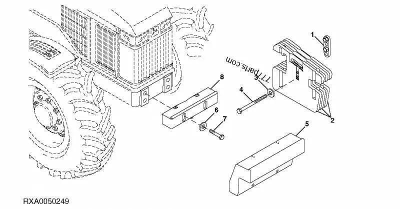 john deere 8400t specs