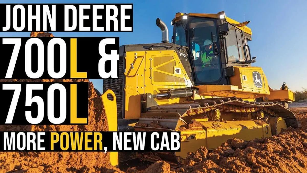 john deere 850l dozer specs