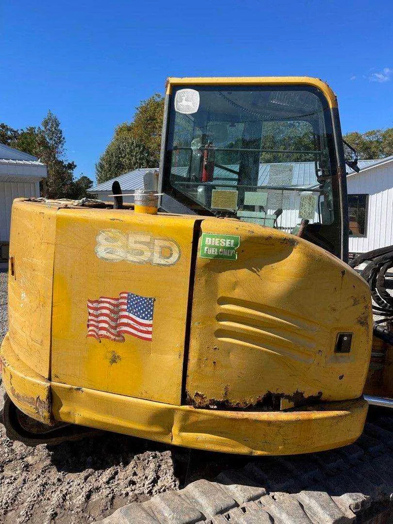 john deere 85d mini excavator specs