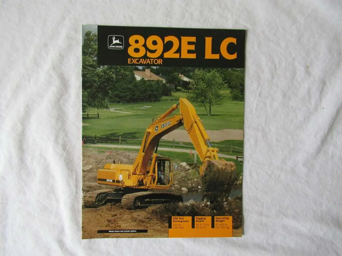 john deere 892e lc specs