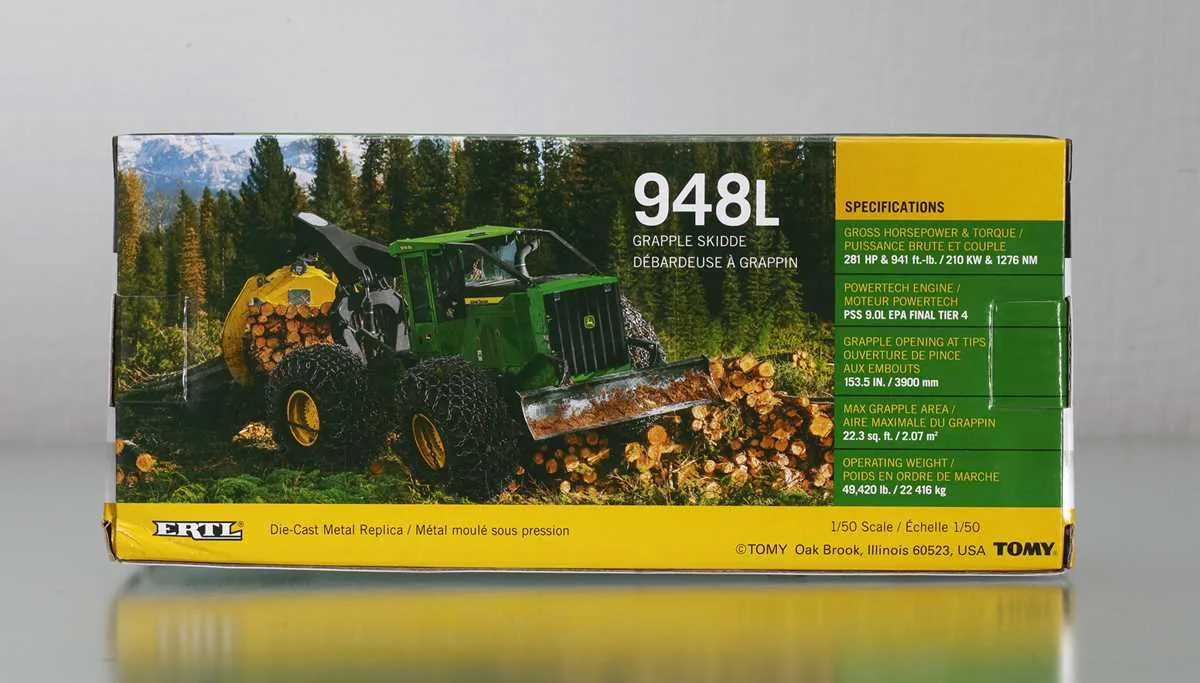 john deere 948l skidder specs