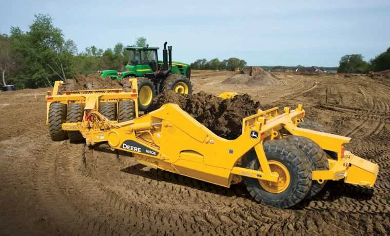 john deere 9530 scraper special specs