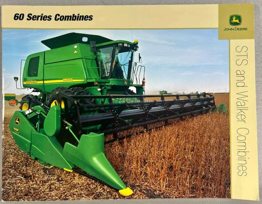 john deere 9560 walker combine specs