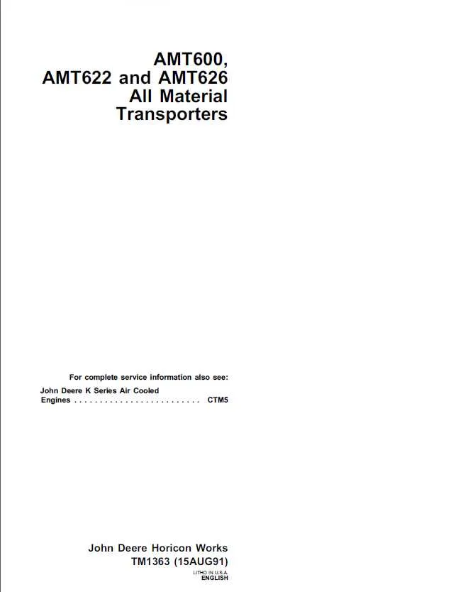 john deere atm626 specs john deere atm626 specs