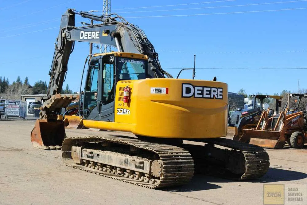 john deere excavator spec
