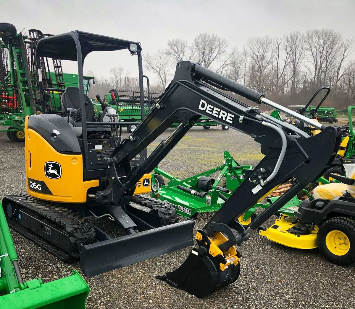 john deere excavator specs