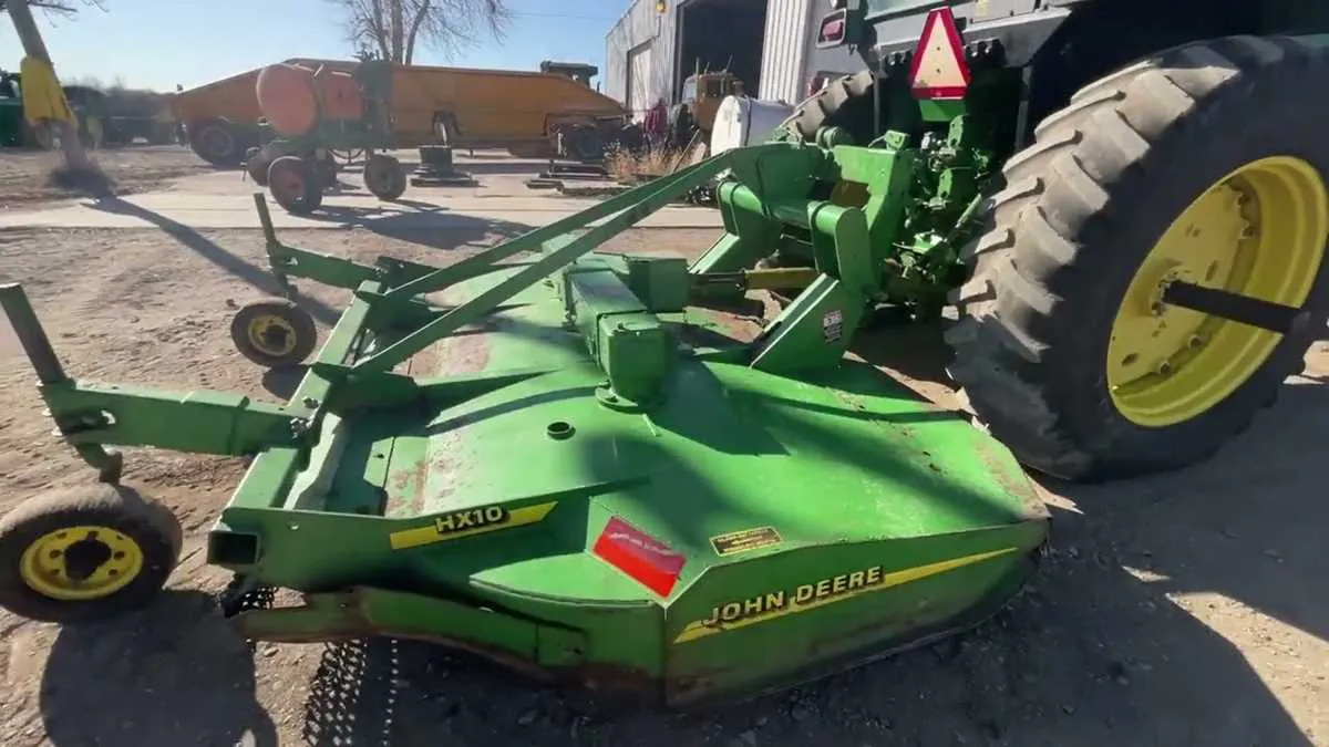 john deere hx10 specs