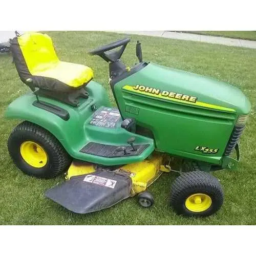 john deere lx255 riding mower specs