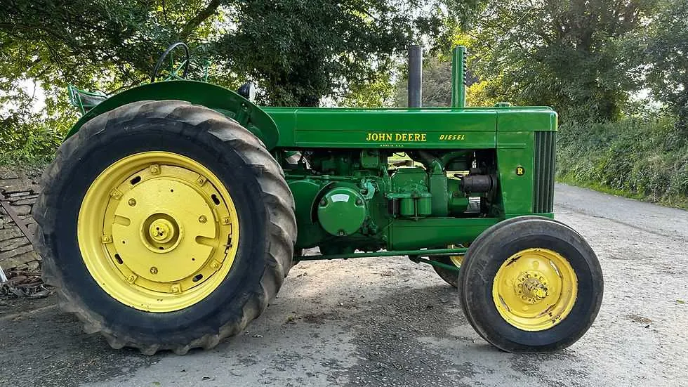 john deere model r tractor specs
