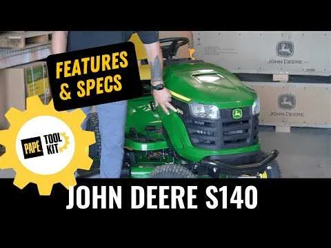 john deere s140 specs