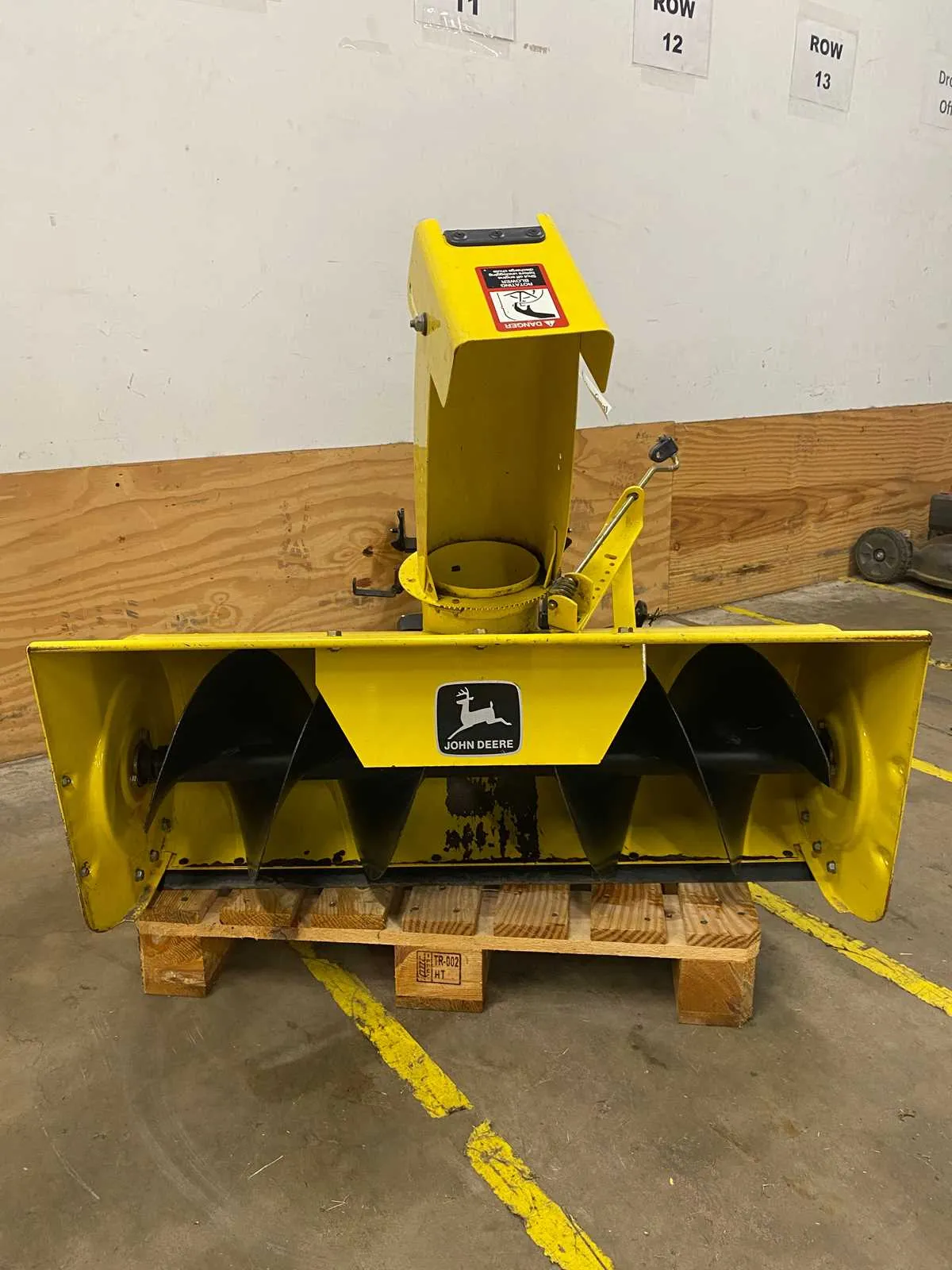 john deere snow thrower p826h speca