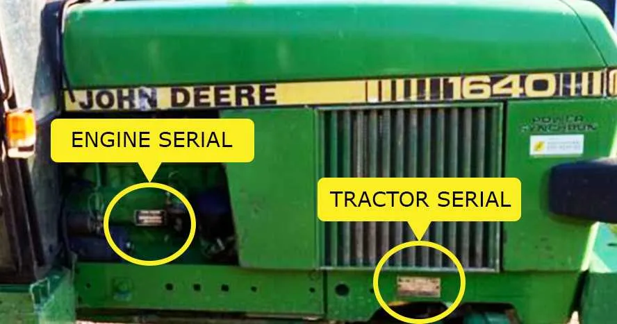 john deere spec serial number lookup