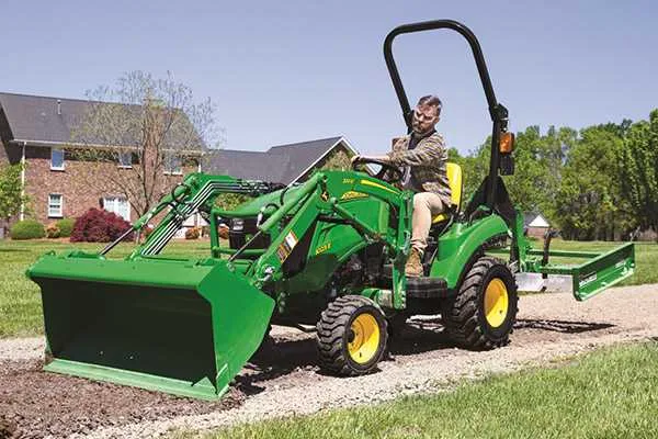 john deere sub compact tractor specs
