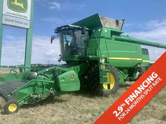 john deere t670 combine specs