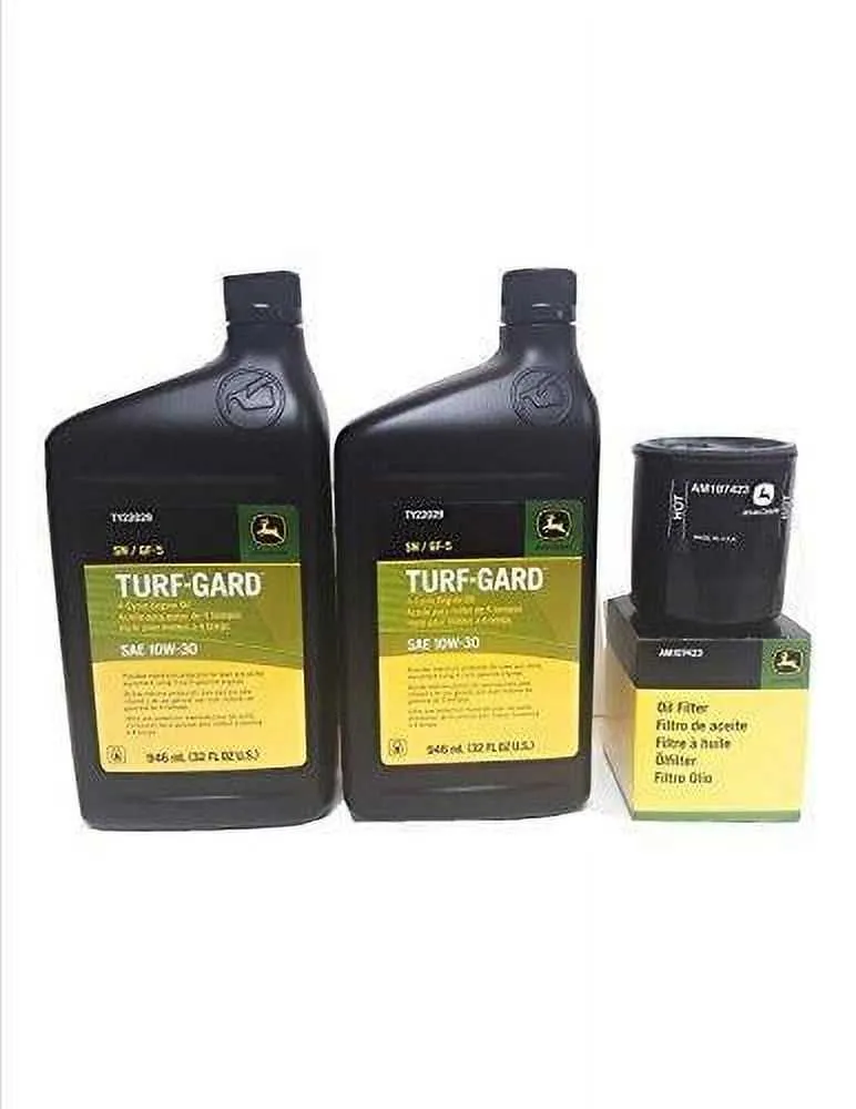 john deere turf gard oil specs