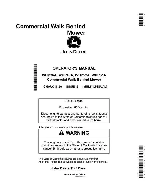 john deere whp36a 1tcw36hpagt070040 spec manual