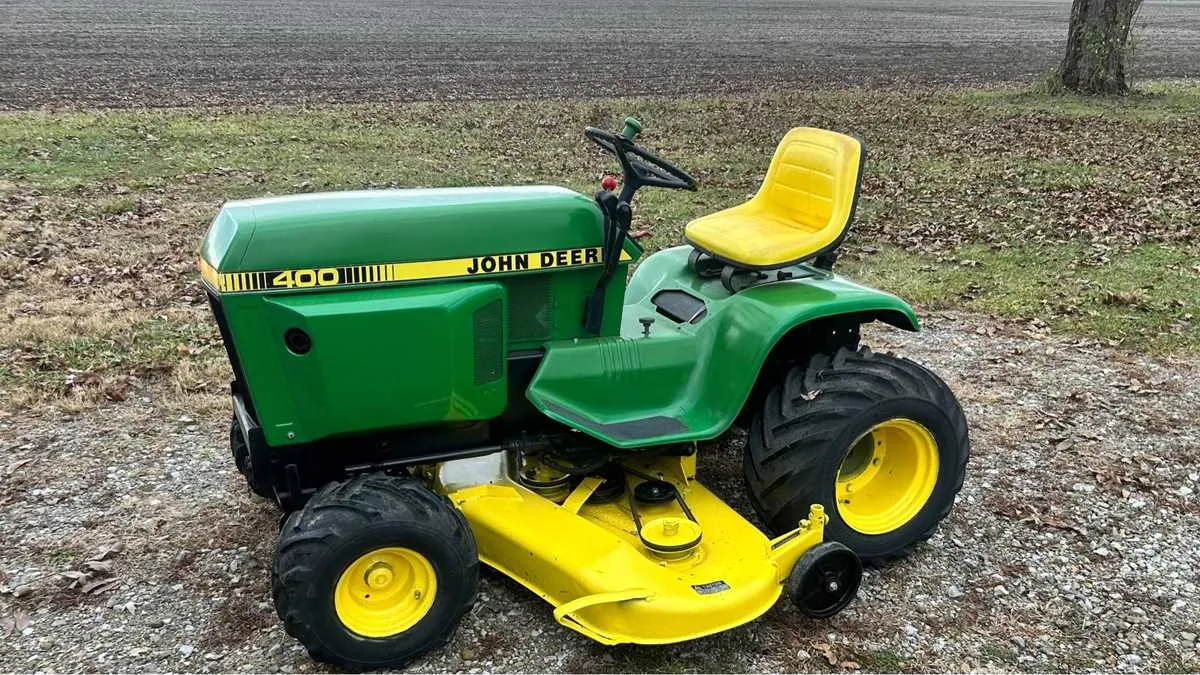 john deere x400 specs