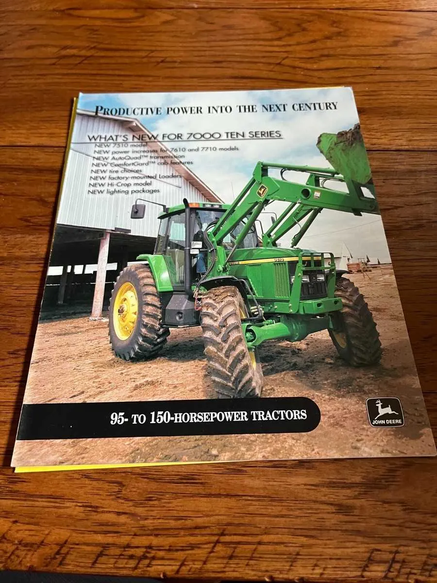specs for john deere 7510 tractor