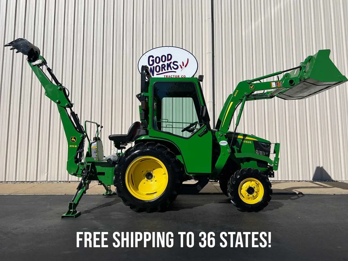 specs on a john deere 3032e