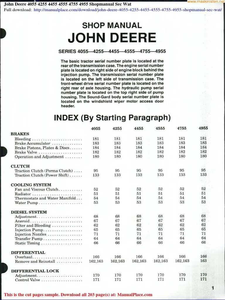 torque specs for john deere 4255wheel lugs