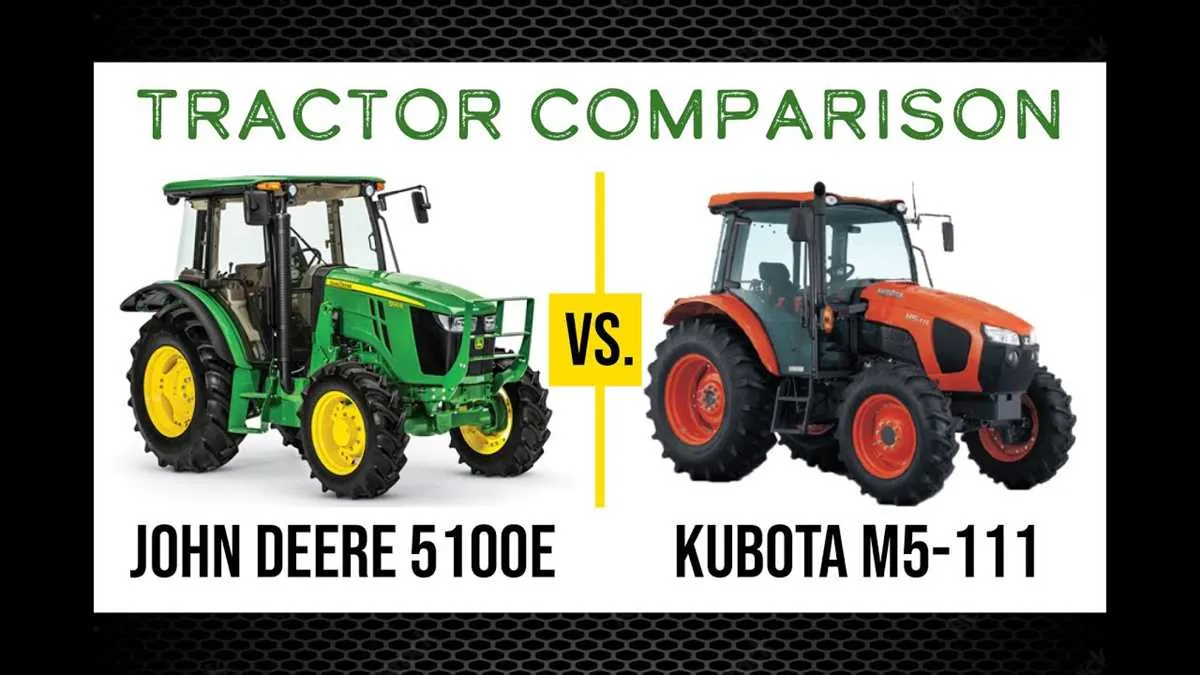 john deere 5100e specs