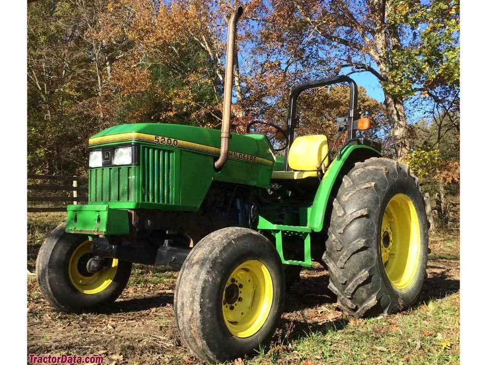 1997 john deere 5200 specs