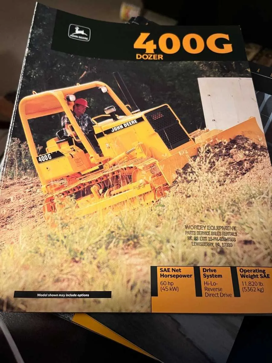 john deere 400g dozer specs john deere 400g dozer specs