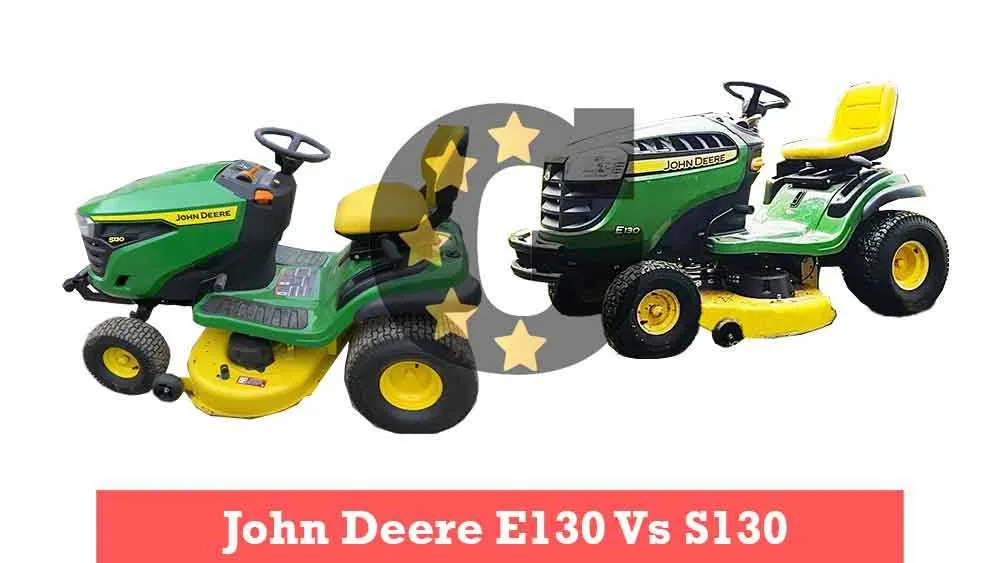 john deere s120 lawn tractor vs john deere s130 specs