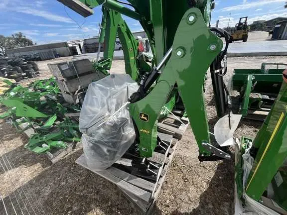 john deere 260b backhoe specs