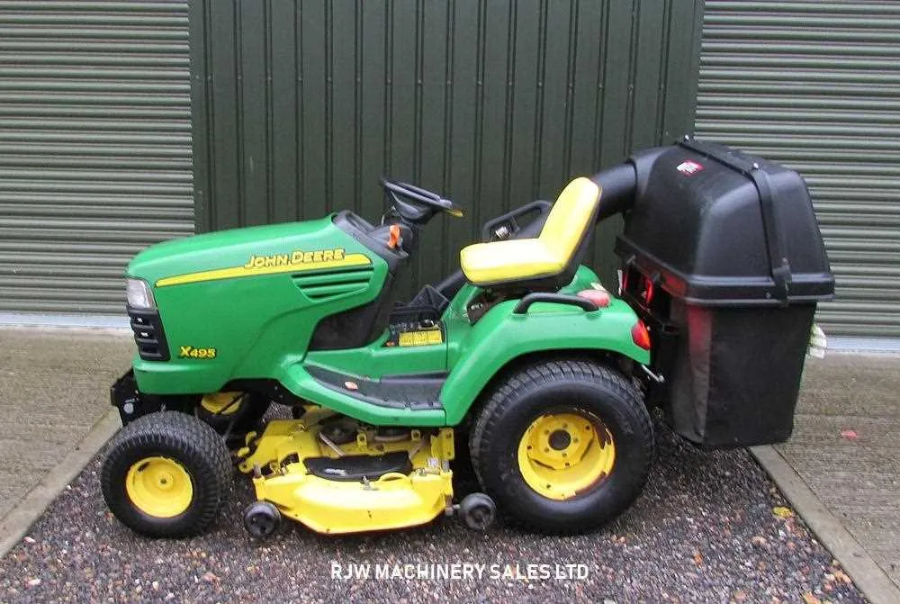 john deere x495 tractor specs
